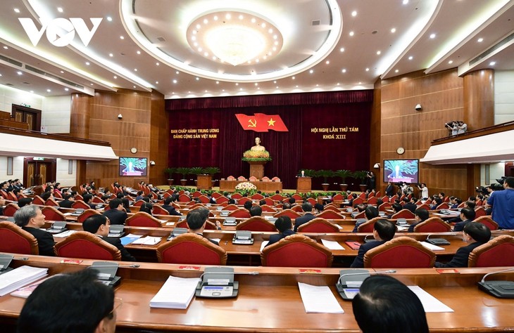 Clôture du huitième plénum du comité central du PCV - ảnh 1