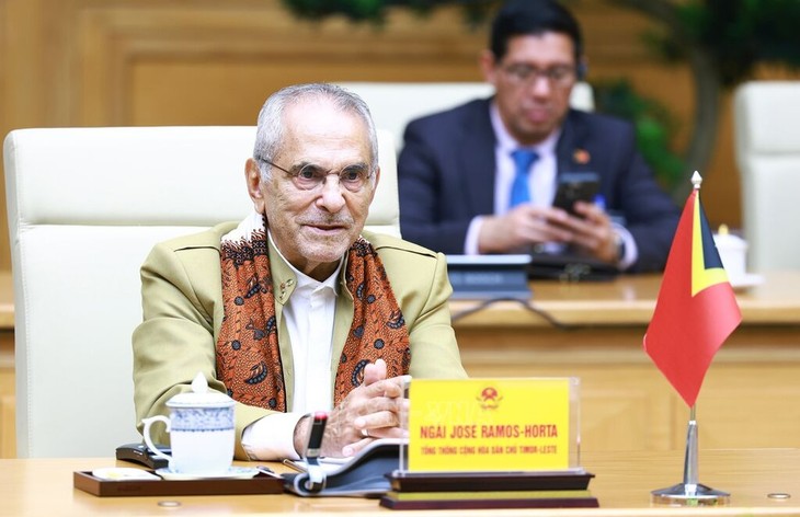 Jose Ramos-Horta termine sa visite d’État au Vietnam - ảnh 1