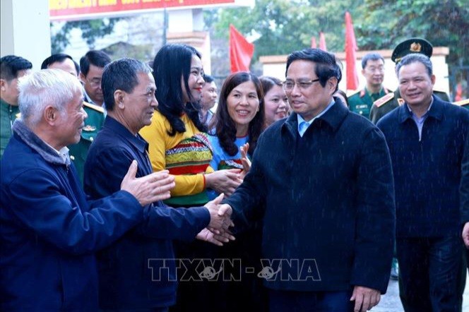 Têt: Pham Minh Chinh en déplacement à Thanh Hoa - ảnh 1