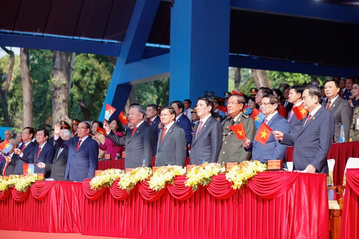 50 ans de la Réunification vietnamienne: Messages de félicitations  - ảnh 1