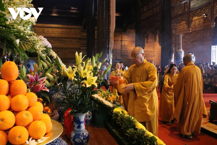 Aller à la pagode au Nouvel An lunaire, une tradition vivante - ảnh 2