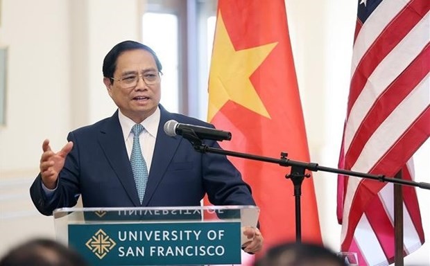 Prime Minister visits University of San Francisco - ảnh 1