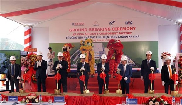 Construction starts on aircraft component factory in Da Nang - ảnh 1