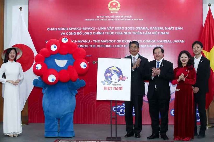 Vietnam unveils pavilion's logo at World Expo 2025 - ảnh 1