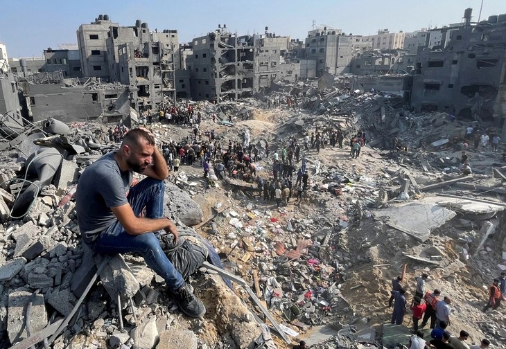 Pope Leo appeals for Israel to allow humanitarian aid in Gaza - ảnh 1