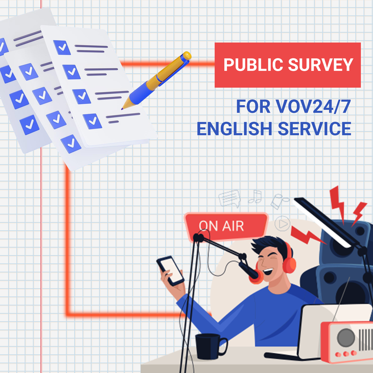 Public survey for VOV24/7 English Service - ảnh 1