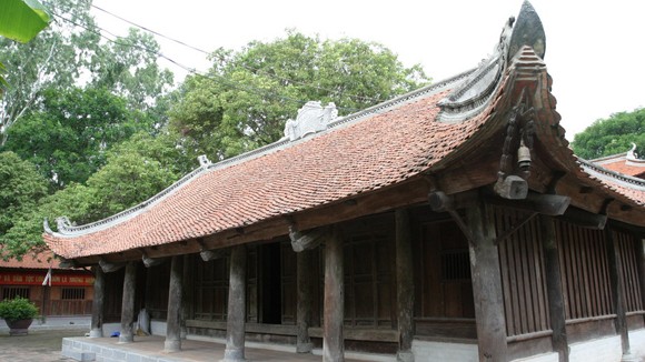 Dokumen dari kayu agama Buddha di pagoda Vinh Nghiem - ảnh 1