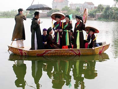 Adat menggalang persaudaraan, ciri budaya yang indah di pedesaan daerah Bac Bo - ảnh 4