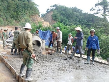 Kabupaten pulau garis depan Co To menyelesaikan target pembangunan pedesaan baru - ảnh 2