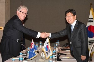 Republik Korea dan Australia memaraf FTA bilateral - ảnh 1