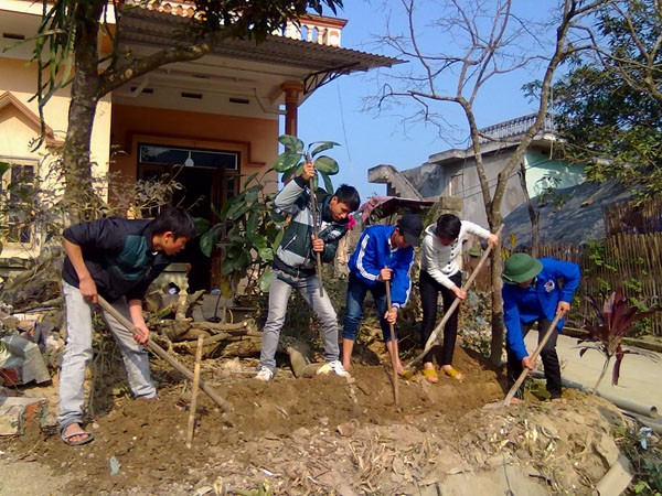 Mengembangkan faktor dalam untuk membangun pedesaan baru di zona pangkalan revolusi Tan Trao - ảnh 3