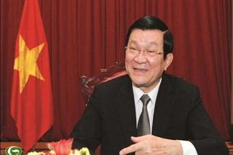 Presiden Truong Tan Sang menerima Duta Besar Yunani sehubungan dengan akhir masa baktinya di Vietnam - ảnh 1