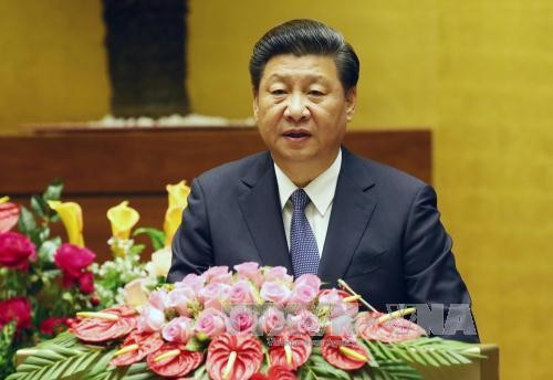 Sekjen, Presiden Tiongkok, Xi Jinping mengakhiri kunjungan kenegaraan di Vietnam - ảnh 1