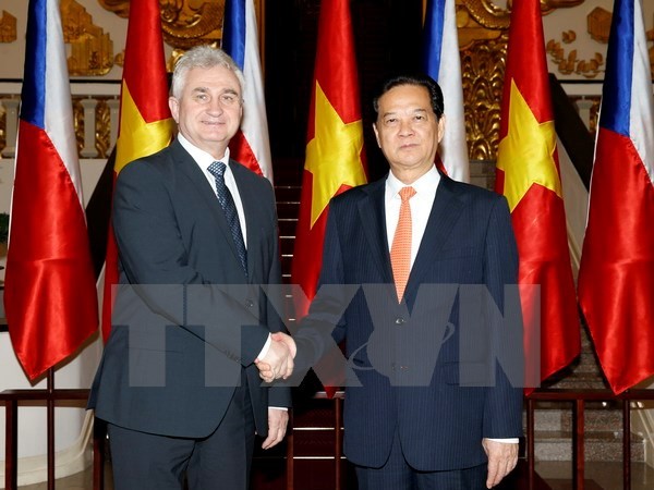 Ketua Majelis Tinggi Republik Czech mengakhiri kunjungan resmi di Vietnam - ảnh 1