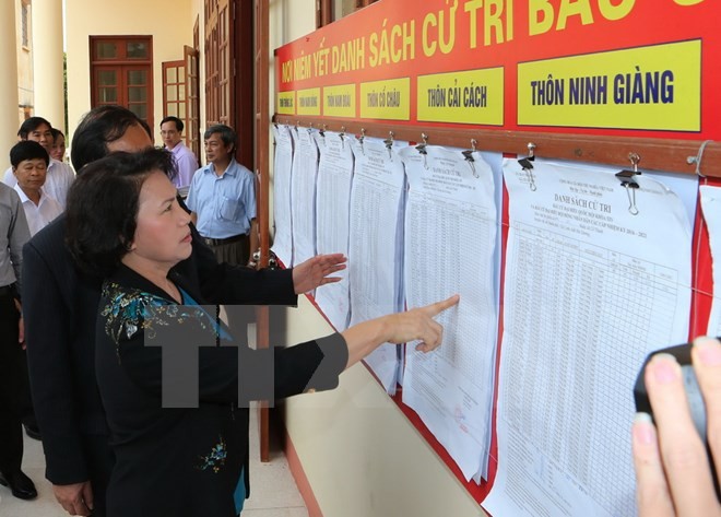 Mengembangkan secara maksimal hak kedaulatan warga negara melalui setiap kartu suara - ảnh 1