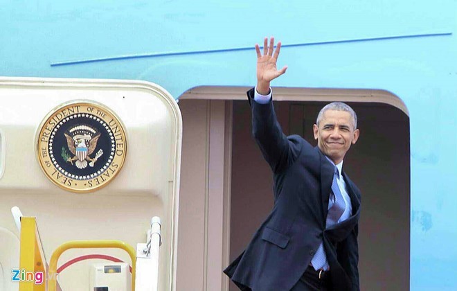 Presiden AS, Barack Obama mengakhiri kunjungan di Vietnam - ảnh 1