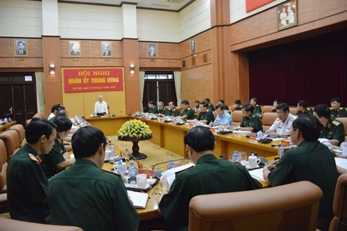 Komisi Militer Pusat melaksanakan Resolusi Kongres Nasional ke-12 Partai Komunis Vietnam - ảnh 1