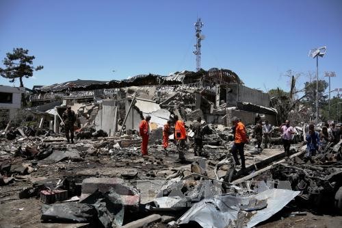 Kasus serangan bom di zona korps diplomatik di Kabul, Afghanistan: jumlah yang tewas meningkat menjadi 150 orang - ảnh 1