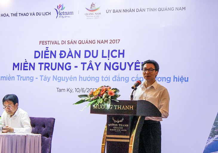 Pariwisata Vietnam Tengah dan daerah Tay Nguyen mengarah ke brand yang berkaliber - ảnh 1