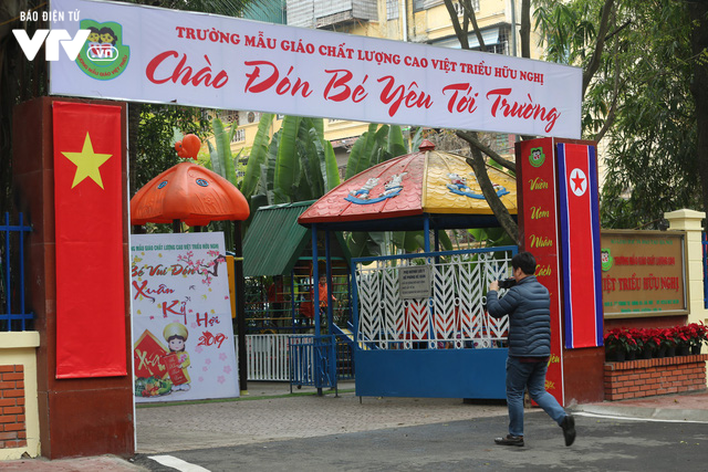 Taman Kanak-Kanak Persahabatan Viet Nam-RDRK, sekolahan yang menjadi simbol dari hubungan Viet Nam-RDRK - ảnh 1