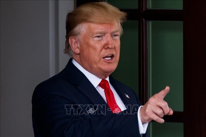 Presiden Donald Trump memberikan penilaian tentang peluncuran rudal yang dilakukan oleh RDRK - ảnh 1