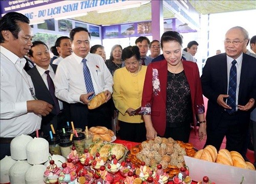 Ketua MN Nguyen Thi Kim Ngan menghadiri pembukaan Pekan Raya Pariwisata Internasional Can Tho 2019 - ảnh 1