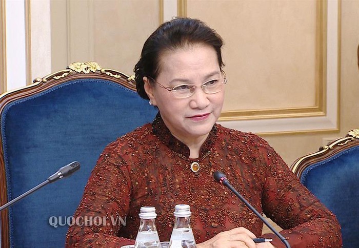 Ketua MN Nguyen Thi Kim Ngan menghadiri sidang pleno Dewan Federal Rusia - ảnh 1