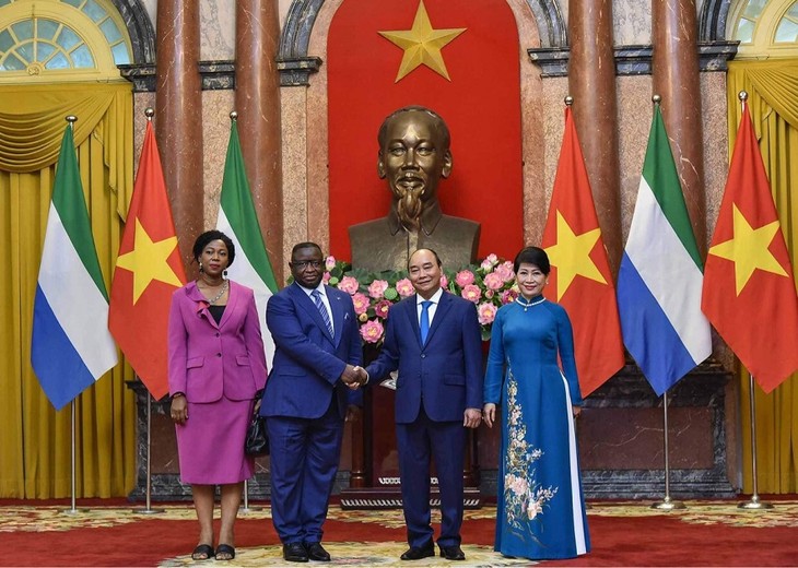 Viet Nam dan Sierra Leone Perkuat Kerja Sama dan Manfaatkan Secara Maksimal Potensi dan Keunggulan Dua Perekonomian - ảnh 1