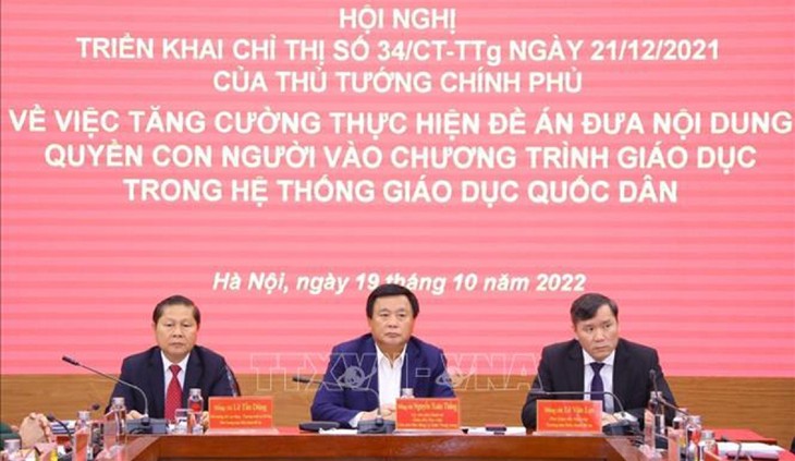 Vietnam Memperkuat Pendidikan tentang HAM - ảnh 2