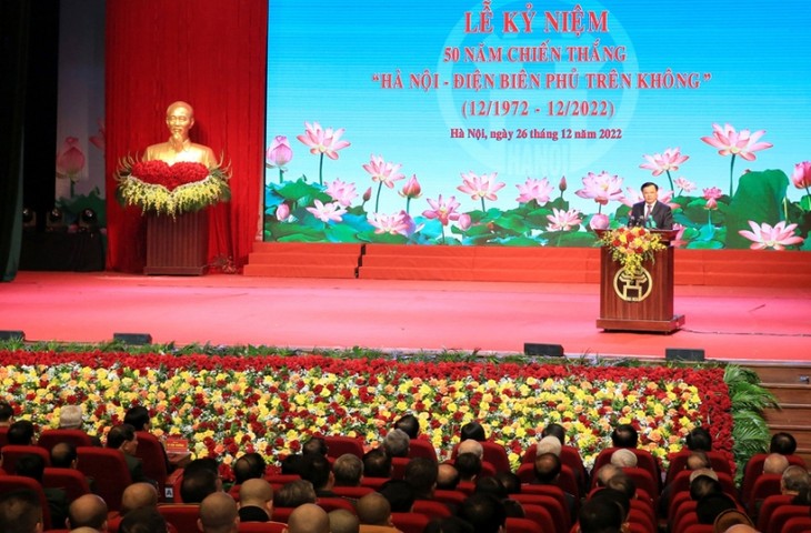 Peringatan Lima Puluh Tahun Kemenangan “Hanoi-Dien Bien Phu di Udara” - ảnh 1