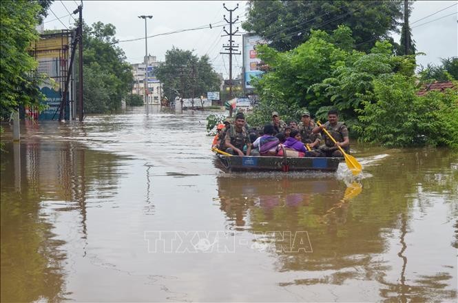 ອິນ​ເດຍ: ມີ​ຜູ້​ເສຍ​ຊີ​ວິດກ່​ວາ 180 ຄົ​ນ ຍ້ອນຝົນ​ຕົກນ້ຳ​ແກ່ງ - ảnh 1