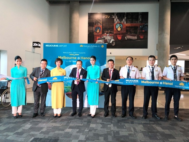 Vietnam Airlines ເປີດສາຍການບິນ​ໂດຍ​ກົງ ຮ່າ​ໂນ້ຍ-Melbourne - ảnh 1