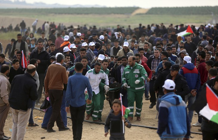 Palestina declara luto nacional tras enfrentamientos entre manifestantes y ejército israelí - ảnh 1