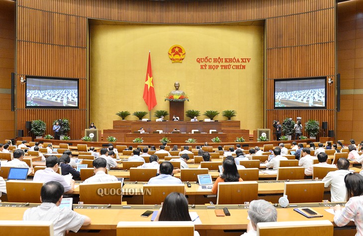 Continúan actividades del noveno periodo de sesiones del Parlamento vietnamita - ảnh 1