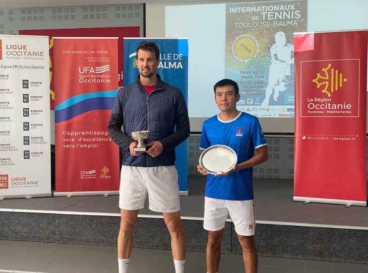 Torneo de tenis M25 Toulouse-Balma: Ly Hoang Nam queda en segundo lugar en la final - ảnh 1