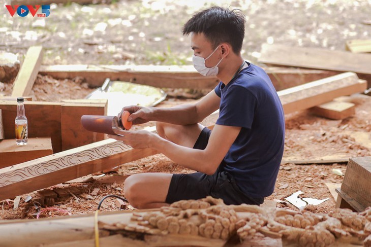 Bai Oi, la meca de la carpintería artesanal - ảnh 3