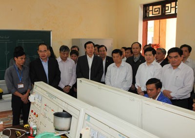 ニャン副首相ライチャウ省指導者と会合 - ảnh 1