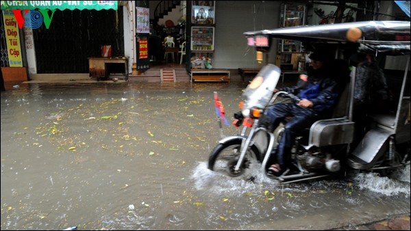 台風後のハノイ - ảnh 4