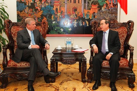 ニャン副首相、アンドリュー王子と会見 - ảnh 1