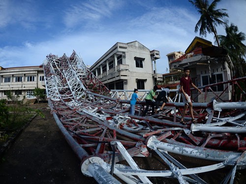 台風ウーティップ、深刻な被害を引き起こす(2) - ảnh 1