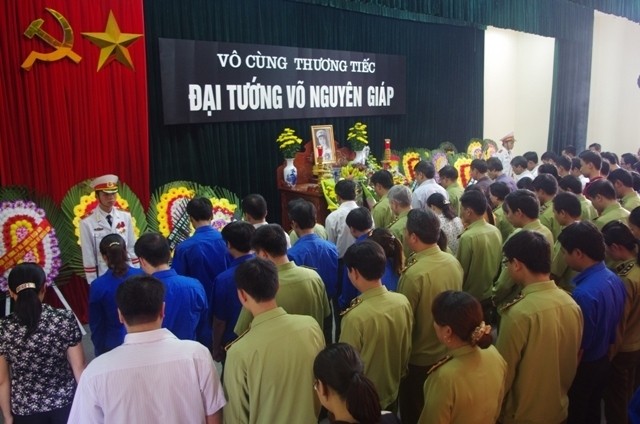 ディエンビェン省住民、ザップ将軍への敬愛を表明 - ảnh 1