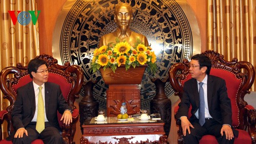 VOV総裁、KBS社長と会見 - ảnh 1