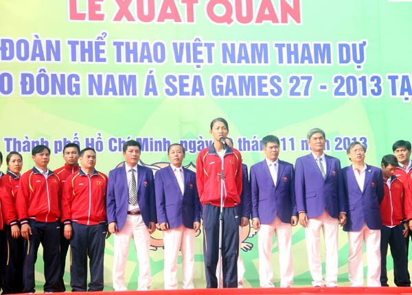 ベトナム選手団、SEA Gamesへ出発 - ảnh 1