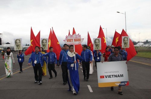 世界青年フェスティバルでベトナム代表団の活動 - ảnh 1