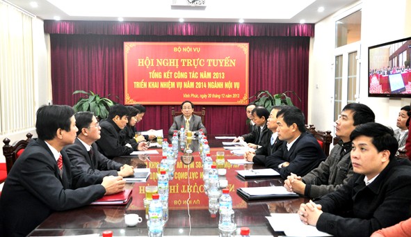 内務省、２０１３年の活動総括会議を開く - ảnh 1