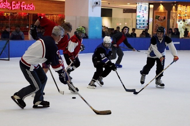 ベトナムとカナダとのアイスホッケー親善試合 - ảnh 1