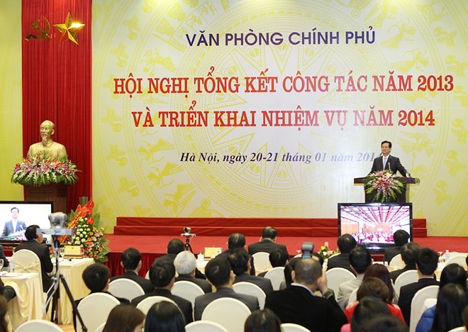 政府官房、方針会議開催 - ảnh 1