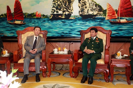 越中国防省、直通機密電話回線設定へ - ảnh 1