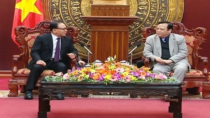 国会副議長、釜山ベトナム名誉総領事と会見 - ảnh 1