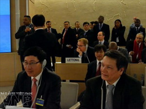 ミン副首相、国連人権理事会で演説 - ảnh 1